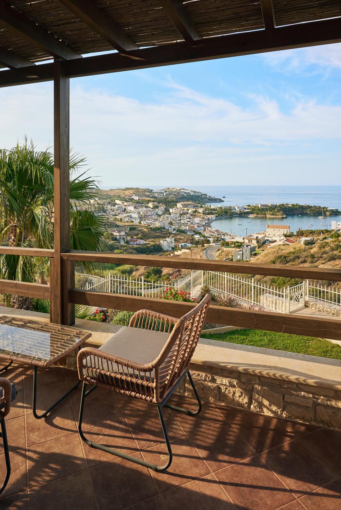 Villa Paradissi In Crete Agia Pelagia Exteriör bild