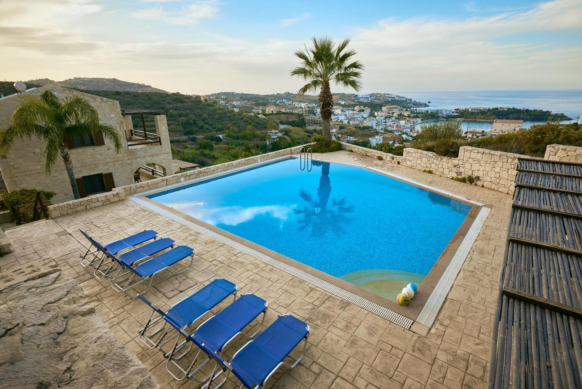 Villa Paradissi In Crete Agia Pelagia Exteriör bild