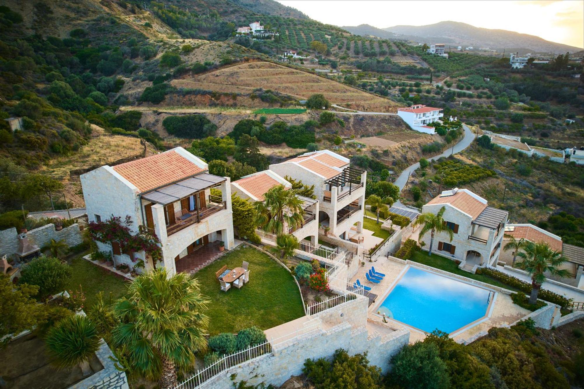 Villa Paradissi In Crete Agia Pelagia Exteriör bild