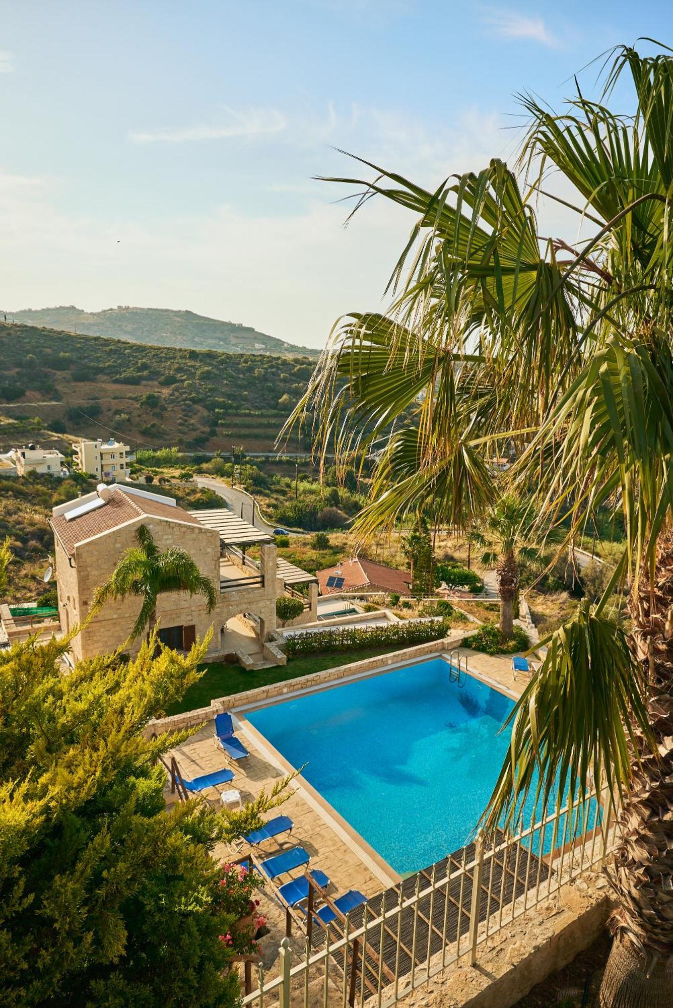 Villa Paradissi In Crete Agia Pelagia Exteriör bild