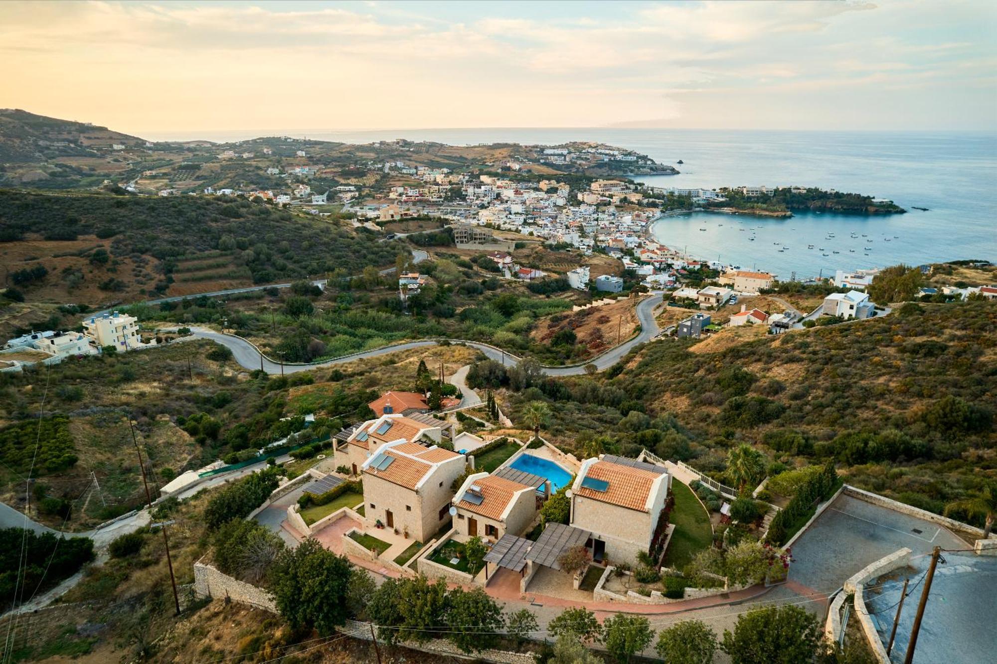 Villa Paradissi In Crete Agia Pelagia Exteriör bild