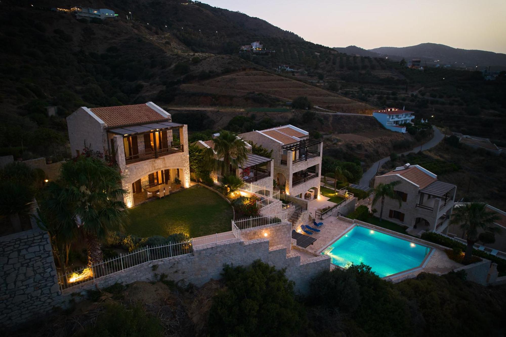 Villa Paradissi In Crete Agia Pelagia Exteriör bild