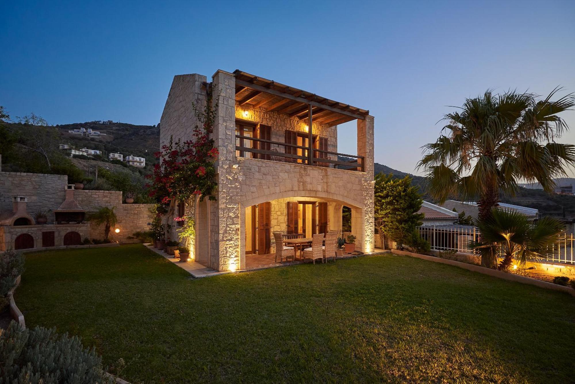 Villa Paradissi In Crete Agia Pelagia Exteriör bild